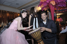 bongo player, percussion musicians bar and bat mitzvah dj magician nyc, new jersey, long island